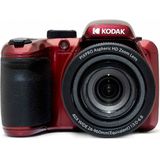 KODAK Pixpro Astro Zoom AZ405 Digitale camera Bridge, X40 zoom, 24 mm groothoek, 20 megapixels, LCD 3, Full HD video 1080p, OIS, AA-batterij, rood
