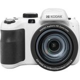 KODAK Pixpro Astro Zoom AZ425 Digitale camera Bridge, 42-voudige optische zoom, 24 mm groothoek, 20 megapixels, LCD 3, Full HD 1080p, Li-ion batterij, wit