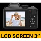 Kodak Pixpro AZ425 - Digitale Bridgecamera - Zwart - 42x Zoom - 20MP