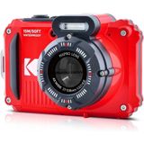 Kodak WPZ2 - Compactcamera - Onderwatercamera - Rood - Extra Accu - 16GB Geheugenkaart