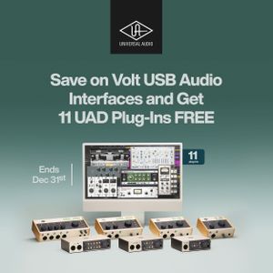 Universal Audio Volt 4 USB audio-interface voor opname, podcasts en streaming