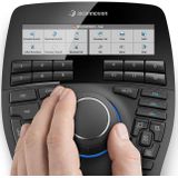 3Dconnexion - SpaceMouse Enterprise - Muis - Zwart - Bedraad