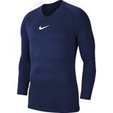 Nike Park Dry First Layer Longsleeve Thermoshirt - Maat S - Mannen - navy/wit