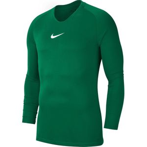 Nike Dry Park First Layer Longsleeve Thermoshirt0 - Unisex - donker groen