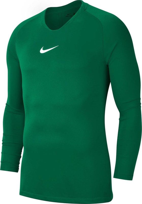 Nike Dry Park First Layer Longsleeve Thermoshirt6 - Unisex - donker groen