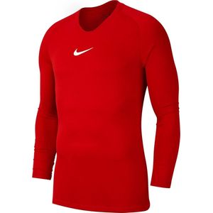 Nike Dry Park First Layer Longsleeve Shirt Thermoshirt2 - Unisex - rood
