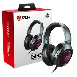 MSI Immerse GH50 Headset Bedraad Hoofdband Gamen Zwart