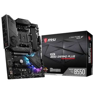 MSI MPG B550 Gaming Plus AMD B550 Socket AM4 ATX