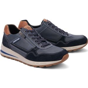 Mephisto Bradley - heren sneaker - blauw