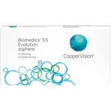 +7.00 - Biomedics® 55 evolution - 6 pack - Maandlenzen - BC 8.80 - Contactlenzen