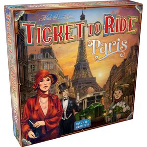 Days of Wonder - Ticket to Ride Paris - Stedeneditie - Engelstalig Bordspel