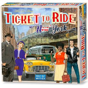 Days of Wonder - Ticket to Ride New York - Stedeneditie - Bordspel
