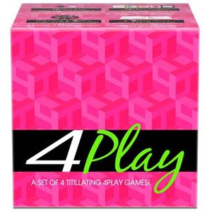 4 Play! Bordspel met 4 verschillende spellen