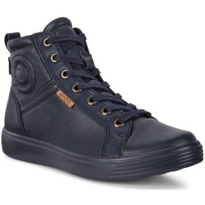 Ecco Zwarte Sneakers Hoog ECCO® STREET COURT Heren Hoge Sneaker In