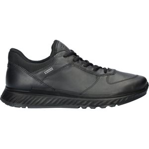 Ecco Exostride Heren Sneaker - Leer - Zwart
