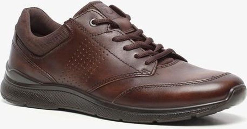 ECCO - Men Irving - Sneaker - Tarmac - Volnerfleer - Ademend