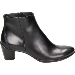 Ecco Sculptured dames enkellaars - Zwart