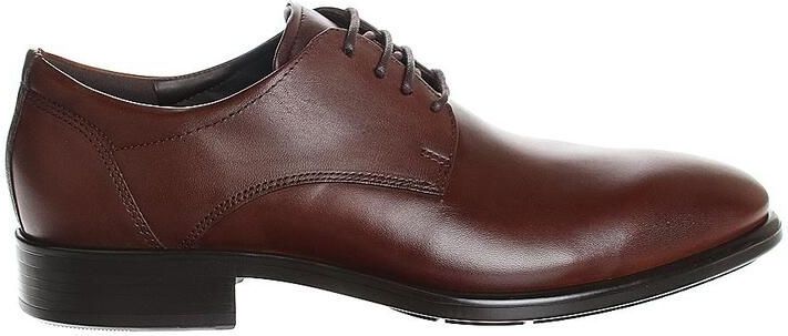Ecco - 512734 - Veterschoenen - Cognac - Leer