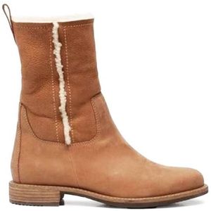 Ecco - 249303 - Laarzen - CASHMERE/WHITE - Leer Combi - Vacht