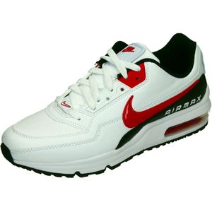 Nike Air Max Ltd 3 Hardloopschoenen voor heren, White University Red Black, 45.5 EU