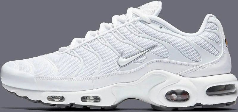 Nike - Air Max Plus - Sneakers - Wit - Mesh - TPU Accent