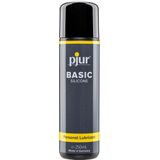 pjur BASIC Silicone - Siliconen-glijgel ideaal voor beginners - geschikt voor condooms en plakt niet - voor mannen & vrouwen (250ml)