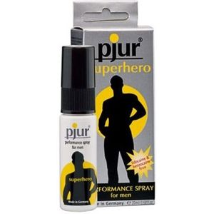 pjur superhero performance spray - Vertragingsspray voor mannen - vermindert de gevoeligheid - zonder te verdoven (20ml)