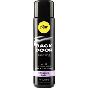 pjur® BACK DOOR «Relaxing Silicone Anal Glide» 100ml Maximum Relaxing, lang anhaltendes Anal-Gleitgel