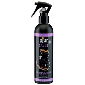 Pjur Cult Ultra Shine onderhoudsolie voor latex en rubber 250 ml