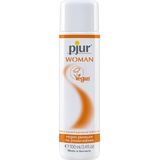 pjur WOMAN Vegan - Glijgel op waterbasis - 100% vegan ingrediënten & zonder dierproeven - speciaal ontwikkeld voor vrouwen (100ml)