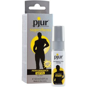 Pjur Superhero - Delayspray - Stel je Zaadlozing Uit - 20ml