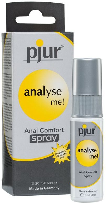 pjur® ANALYSE ME! «Anal Comfort Spray» mit Panthenol &amp; Aloe Vera 20ml