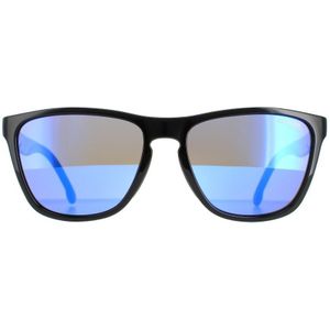 Carrera Square unisex zwart blauwe spiegel 8058/s