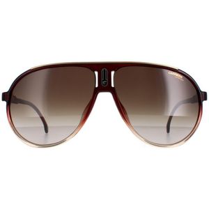 Carrera Champion 65/N 7W5/HA bordeauxrode schaduw bruin gradiënt zonnebril | Sunglasses