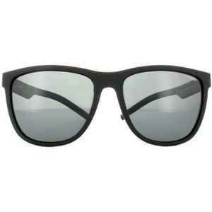 Polaroid PLD 6014/S Y2 Yyv Zonnebril, zwart rubber-grijs, 56, uniseks, voor volwassenen