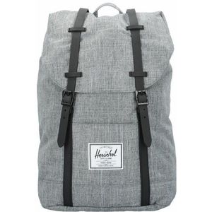 Herschel Retreat Rugzak, Raven kruisschaduw, rubber, zwart (grijs) - 10066-01132-OS