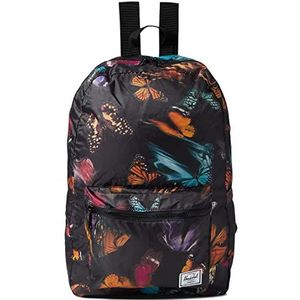 HERSCHEL 10614-05442 Packable Daypack Warp Butterfllies Unisex - tas voor volwassenen, eenheidsmaat, warp butterflies, tas