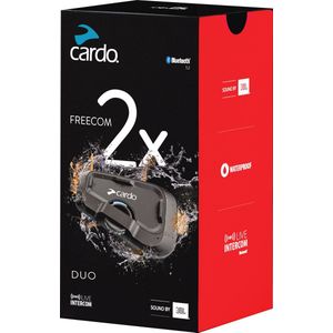 Cardo - Freecom 2X - Bluetooth Communicatiesysteem - Bluetooth - Waterdicht