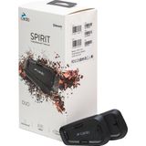 Cardo Systems - SPIRIT DUO - Intercom - Zwart - Draadloos