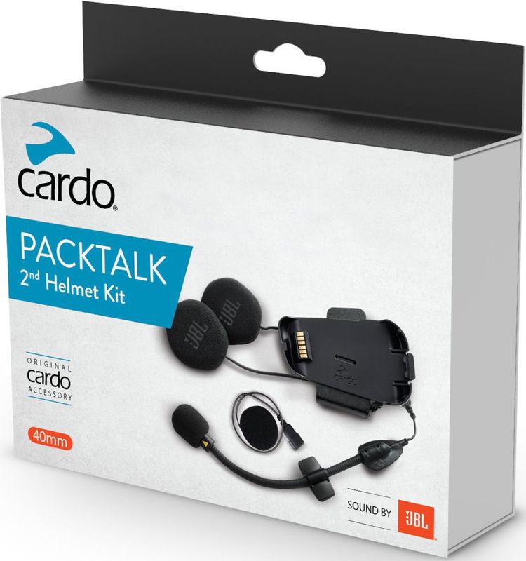 ACCESSORY - PACKTALK 2ND HELMET KIT - Zwart - JBL