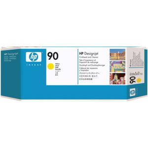 HP C5057A nr. 90 printkop geel / printkopreiniger (origineel)