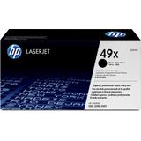 HP 49X - hoog rendement - zwart - origineel - LaserJet - tonercartridge (Q5949X)