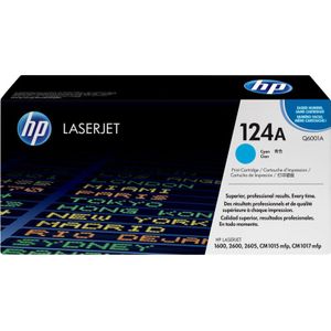 HP Toner 124A (Q6001A) Cyaan