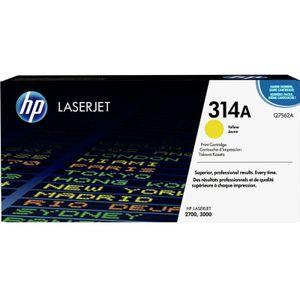 HP 314A Yellow Original LaserJet Toner Cartridge tonercartridge 1 stuk(s) Origineel Geel