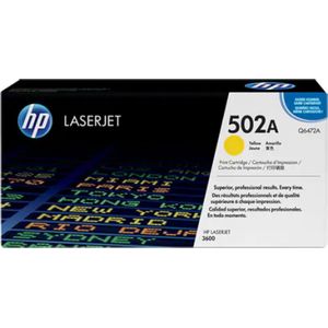 HP 502A (Q6472A) - Gelb - Toner