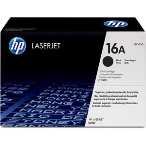 Original Q7516A HP 16A LJ Cartridge black 12.000