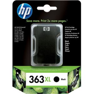 HP 363XL inktcartridge 1 stuk(s) Origineel Hoog (XL) rendement Zwart