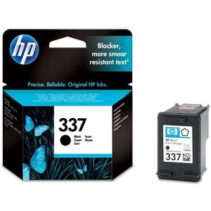 HP 337 Black Original Ink Cartridge inktcartridge 1 stuk(s) Origineel Normaal rendement Zwart