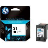 HP 21 Black Original Ink Cartridge inktcartridge 1 stuk(s) Origineel Normaal rendement Zwart