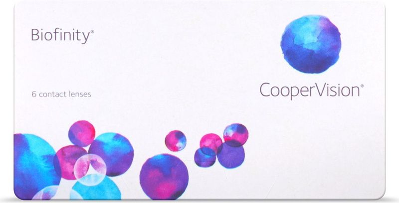 -1.00 - Biofinity® - 6 pack - Maandlenzen - BC 8.60 - Contactlenzen